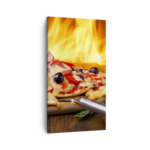 Bild auf Leinwand - Leinwandbild - Aus Italien mit Liebe - 45x80 cm