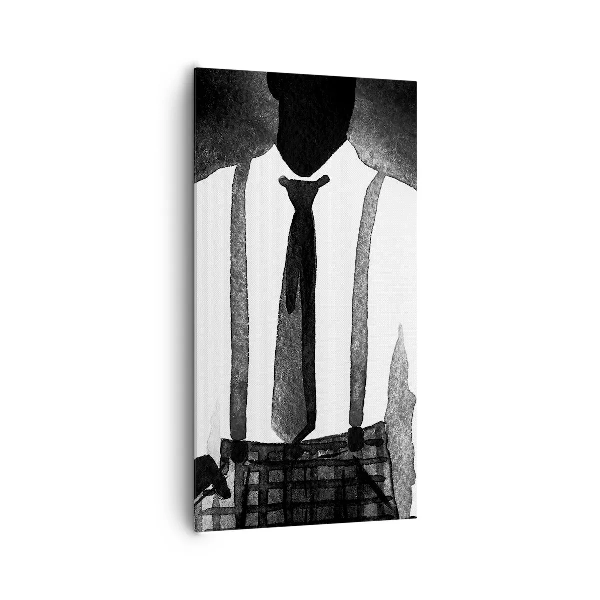 Bild auf Leinwand - Leinwandbild - In Noir-Atmosphäre - 65x120 cm