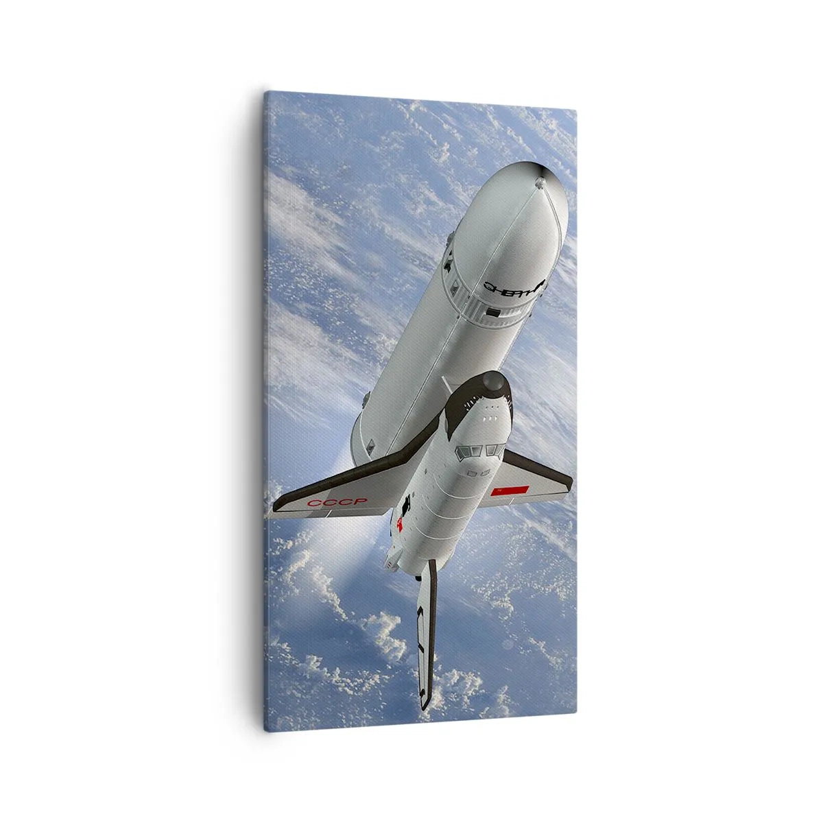 Bild auf Leinwand - Leinwandbild - Kosmischer Aufstieg - 55x100 cm