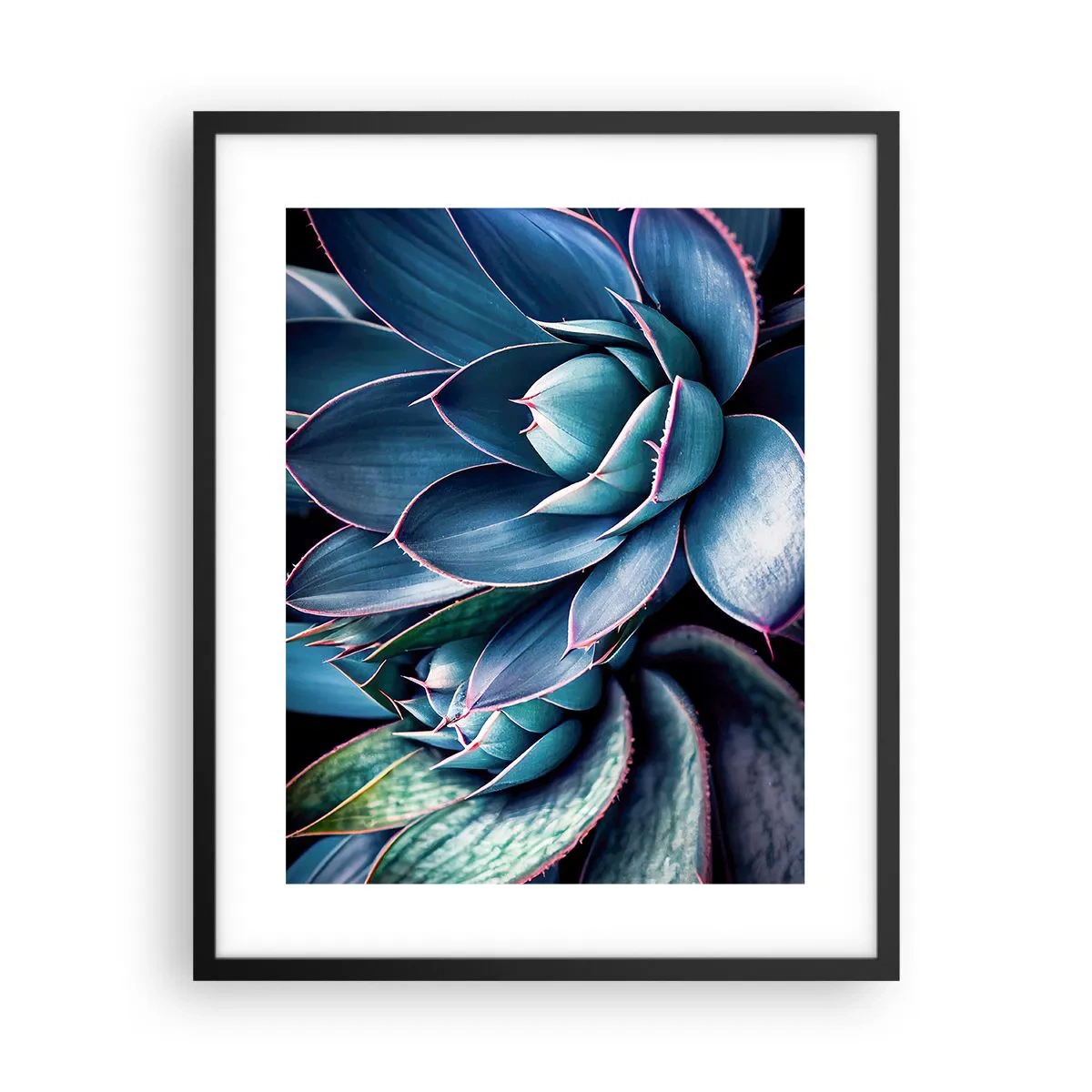 Poster in einem schwarzem Rahmen - Lebenskraft - 40x50 cm