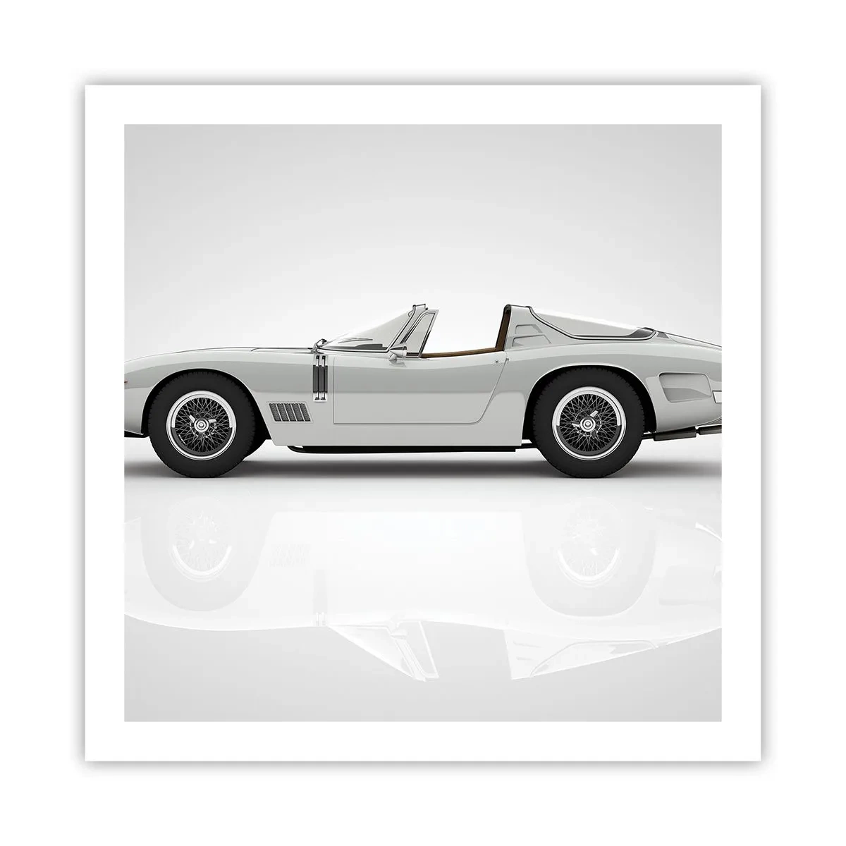 Poster - Spaß versprochen - 60x60 cm