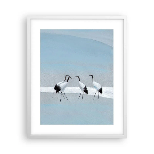 Poster in einem weißen Rahmen - Nach einem heißen Tag - 40x50 cm