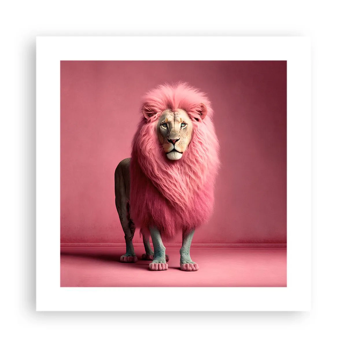 Poster - Und du hast keine Angst mehr - 40x40 cm