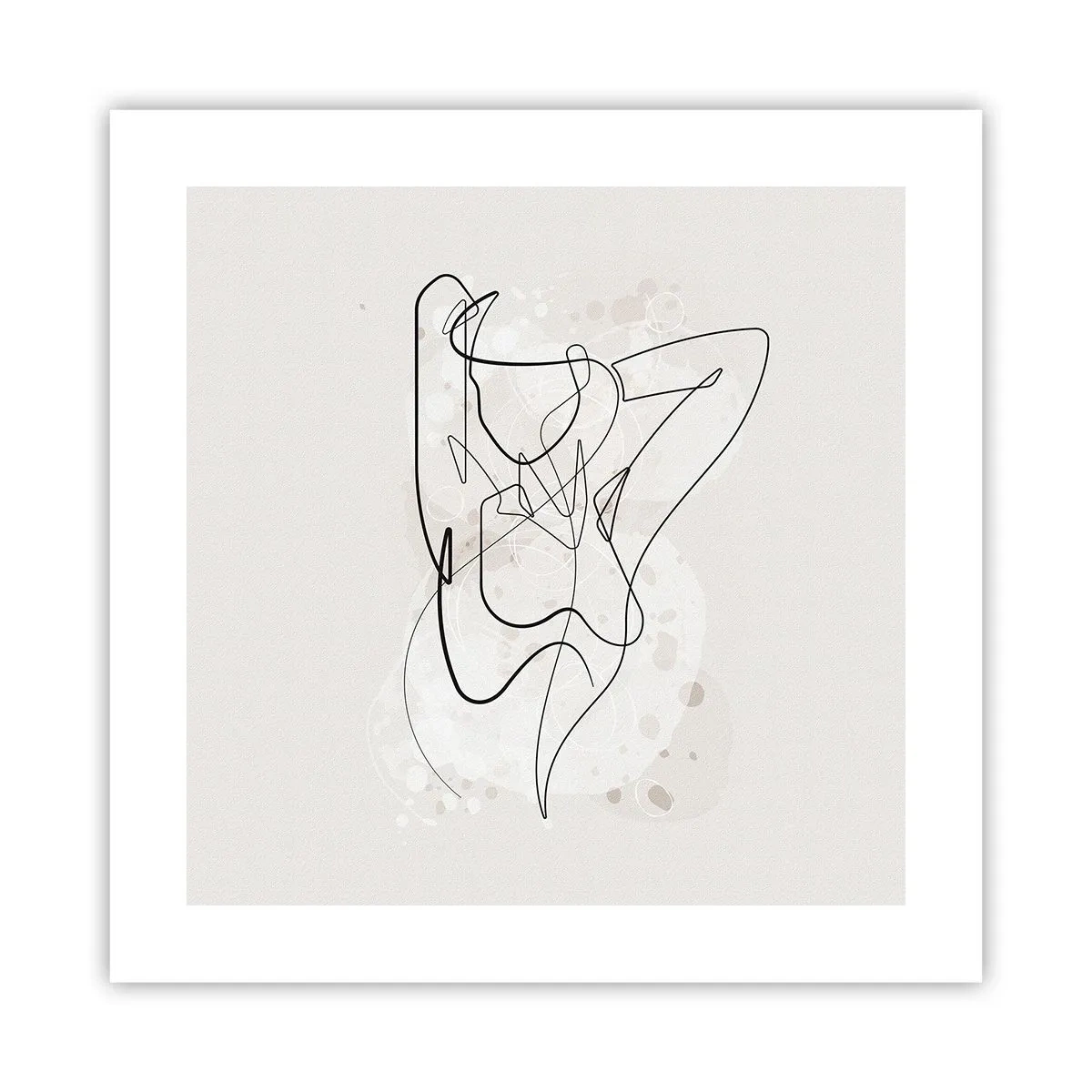 Poster - Die Kunst der Verführung - 40x40 cm