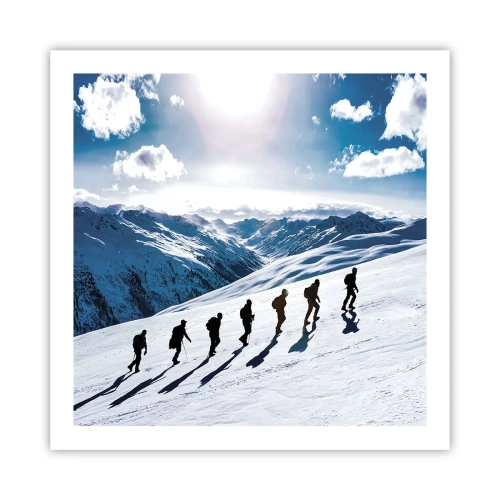Poster - Das Team der Eroberer - 60x60 cm