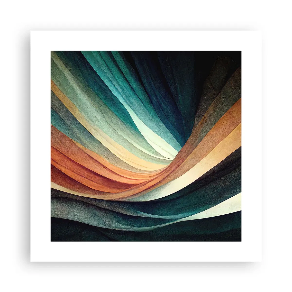 Poster - Aus Farben gewebt - 40x40 cm