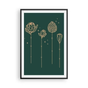 Poster in einem schwarzem Rahmen - Familie ZIÓŁkowski - 61x91 cm