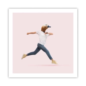 Poster - Eine Prise Absurdität - 60x60 cm