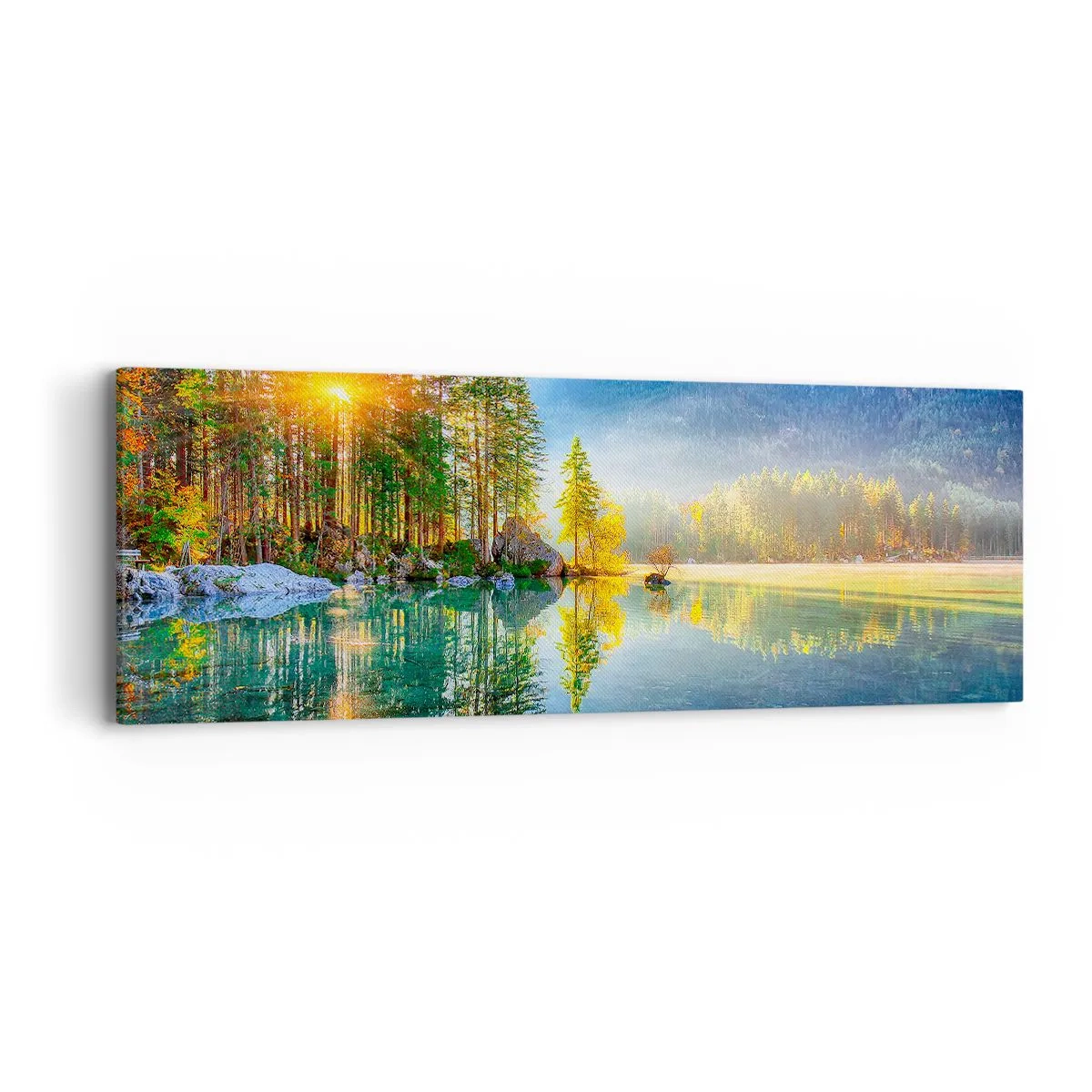 Bild auf Leinwand - Leinwandbild - Majestät und Süße - 90x30 cm