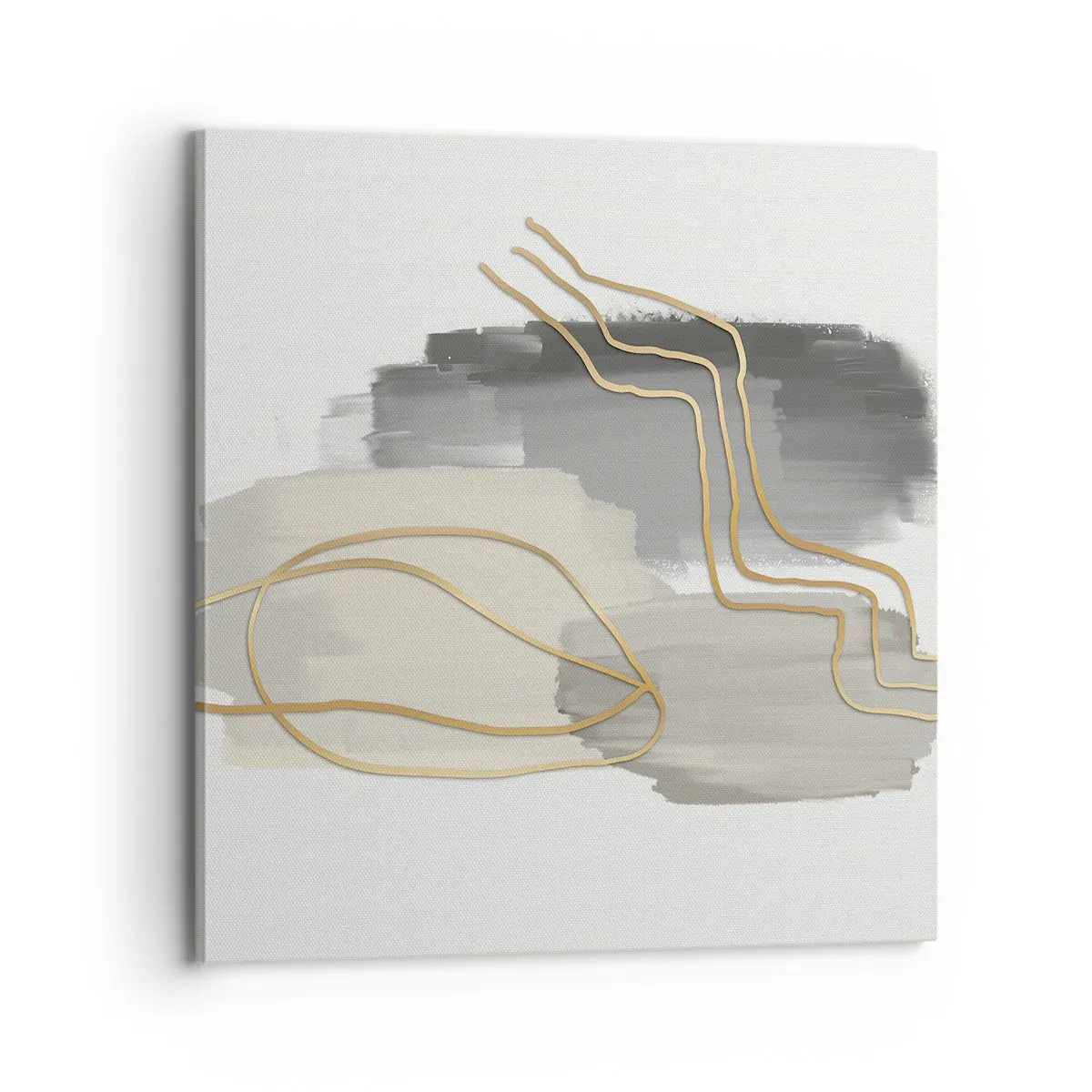 Bild auf Leinwand - Leinwandbild - Dauer und Bewegung - 70x70 cm