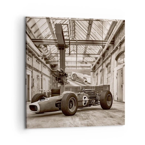 Bild auf Leinwand - Leinwandbild - Die Siegerruhe - 60x60 cm