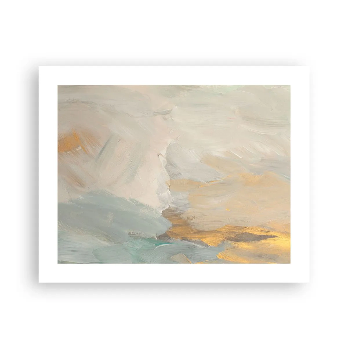 Poster - Abstraktion – das Land der Sanftheit - 50x40 cm