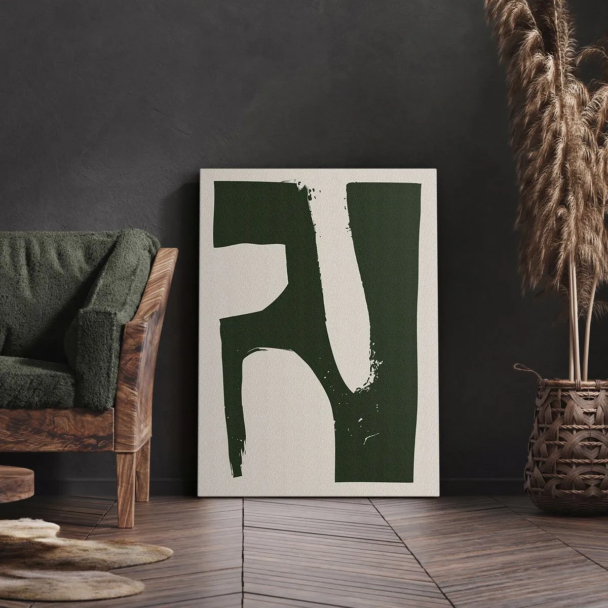 Bild auf Leinwand - Leinwandbild - Weiße Buchten - 55x100 cm