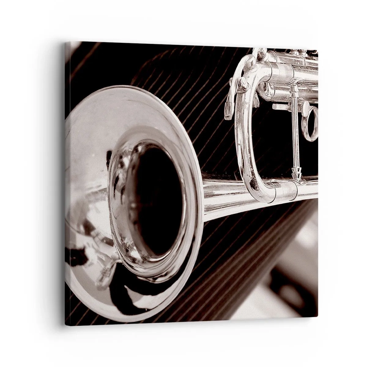 Bild auf Leinwand - Leinwandbild - Eine musikalische Reise in die 1930er Jahre - 30x30 cm