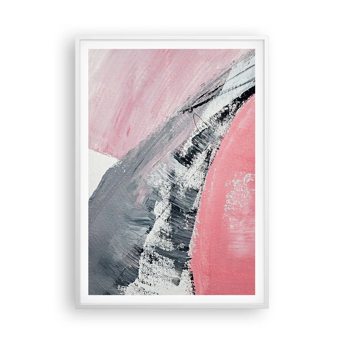 Poster in einem weißen Rahmen - Passende Komposition - 70x100 cm