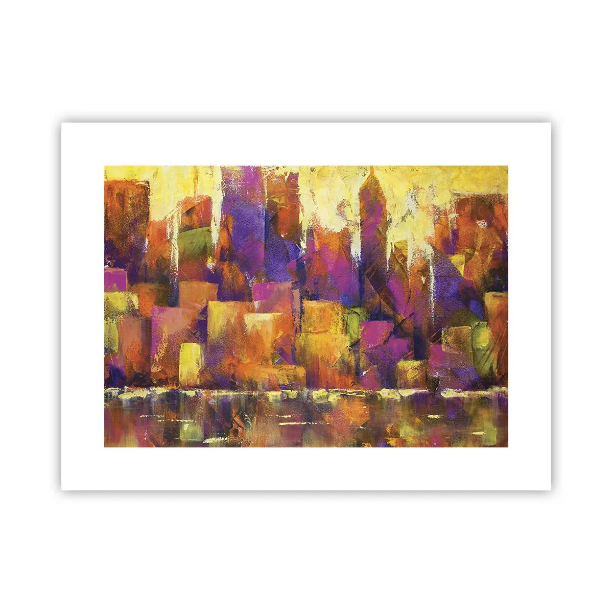 Poster - Metropolitische Komposition - 40x30 cm