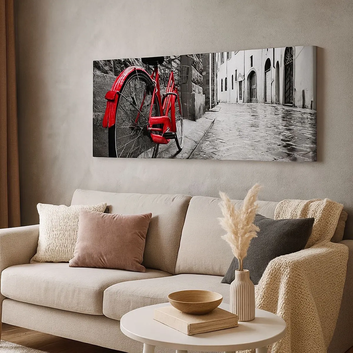 Bild auf Leinwand - Leinwandbild - Wahre Schönheit wird nicht alt - 100x40 cm