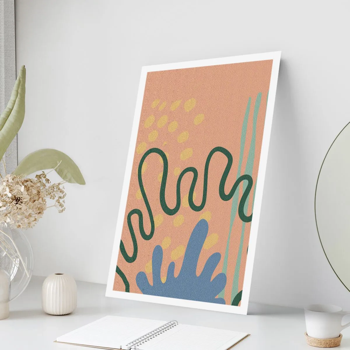 Poster - Abstraktion: Vielfalt der Natur - 70x100 cm