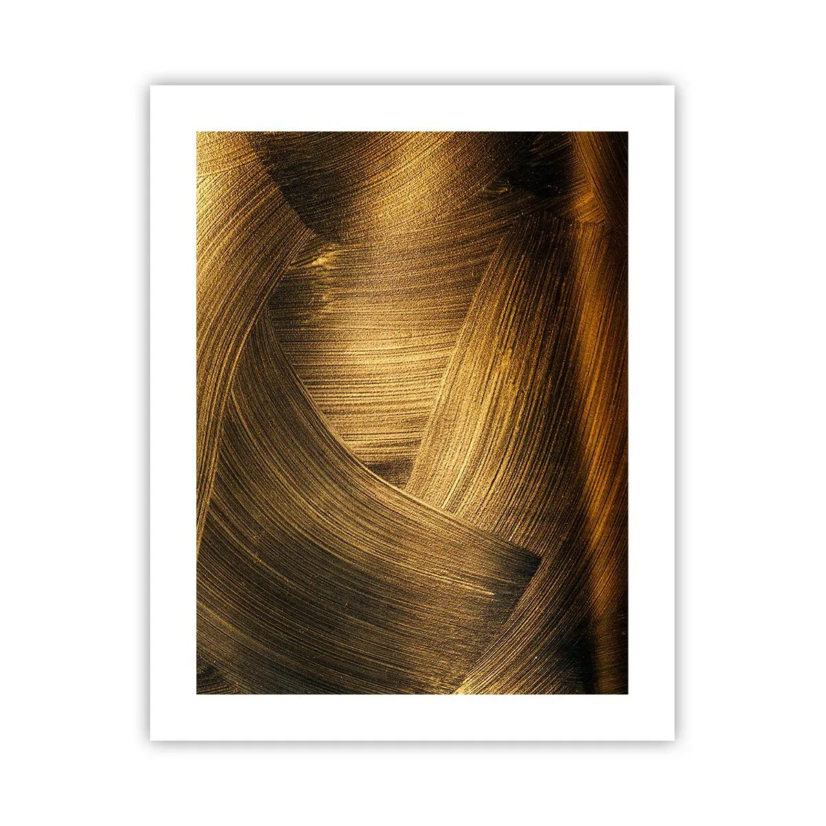 Poster - In einem goldenen Labyrinth - 40x50 cm