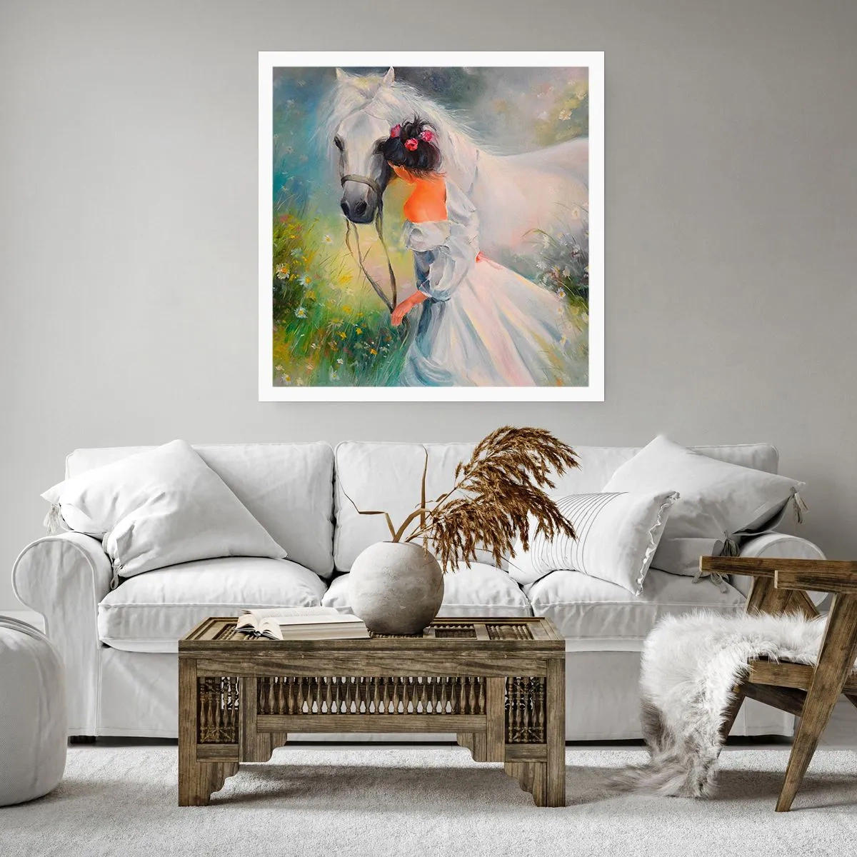 Poster - Wie aus einem schönen Traum - 30x30 cm