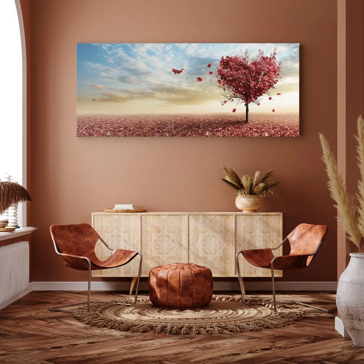 Bild auf Leinwand - Leinwandbild - Verliebe dich auch - 100x40 cm