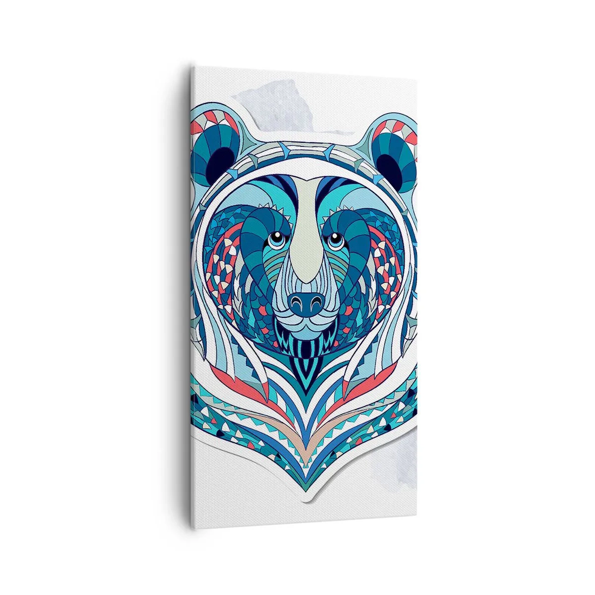 Bild auf Leinwand - Leinwandbild - Eviva Grönland! - 55x100 cm