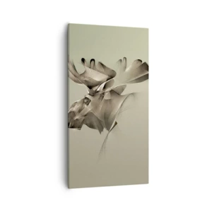 Bild auf Leinwand - Leinwandbild - Die sanfte Kraft des Friedens - 55x100 cm