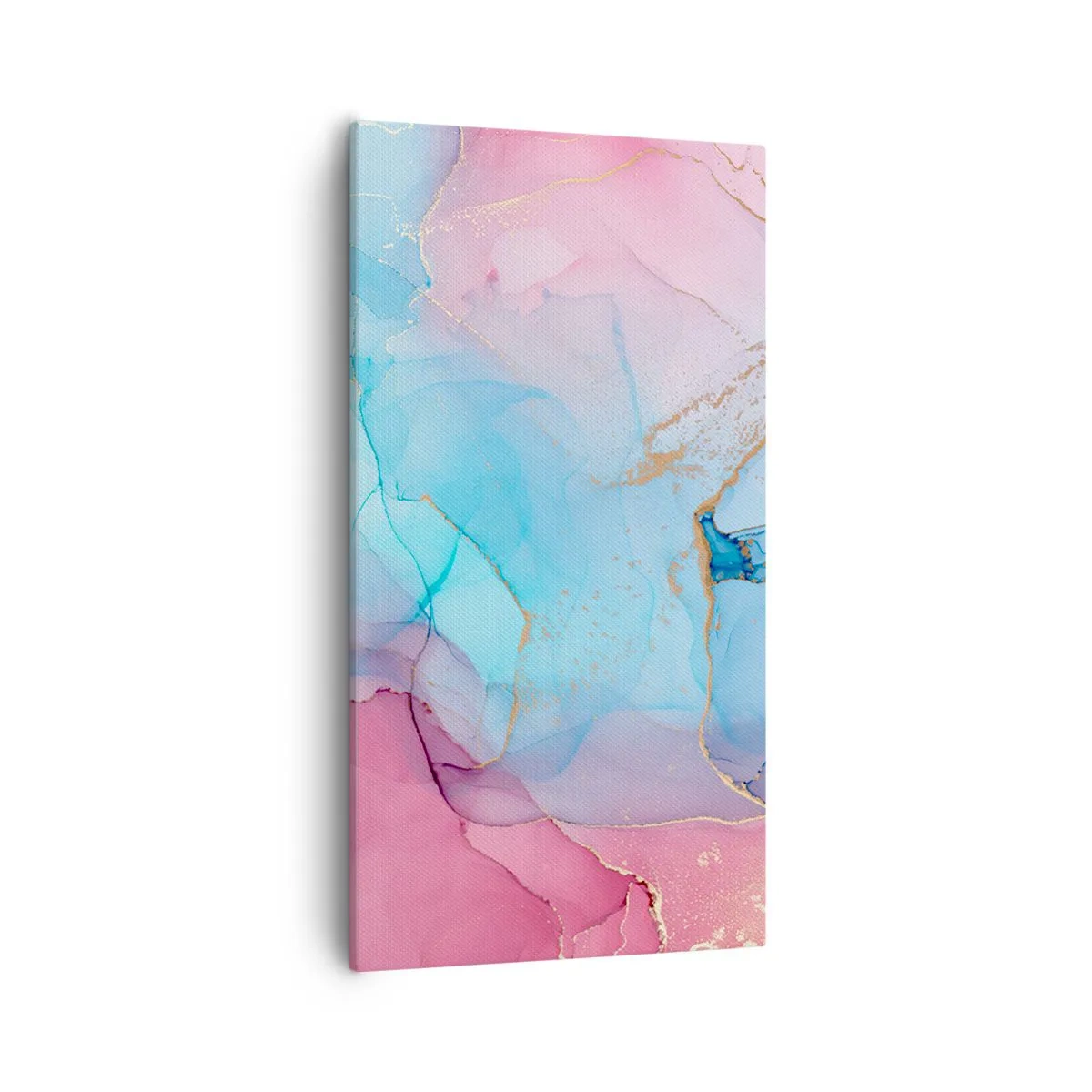 Bild auf Leinwand - Leinwandbild - Begegnung und Durchdringung - 55x100 cm