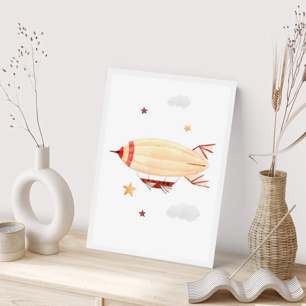 Poster - Luftschiff - 30x40 cm