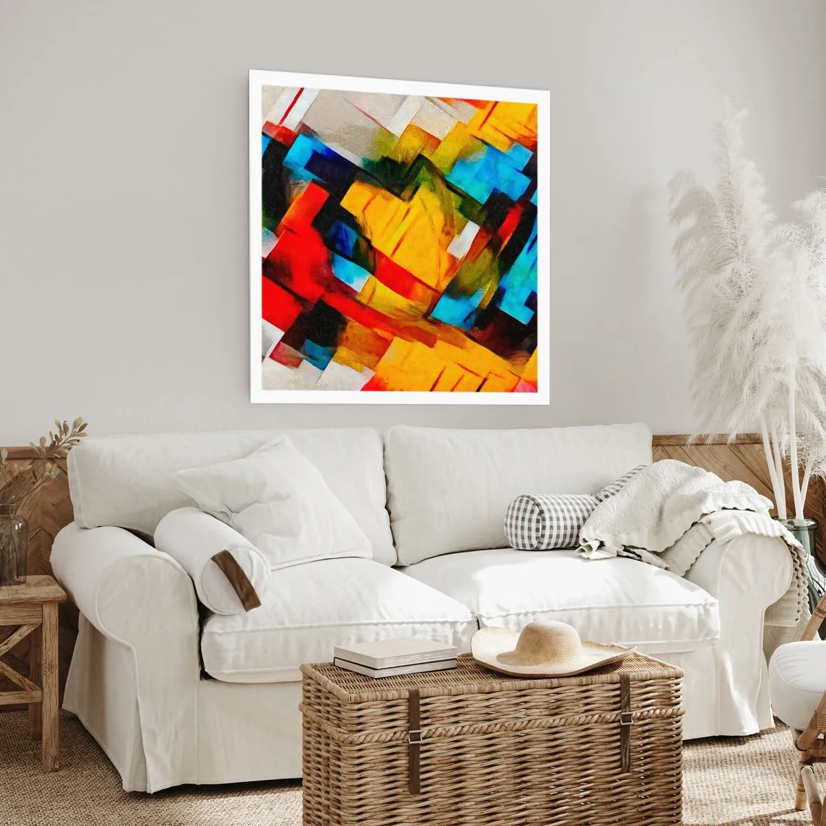 Poster - Ein bunter Interleaver - 30x30 cm