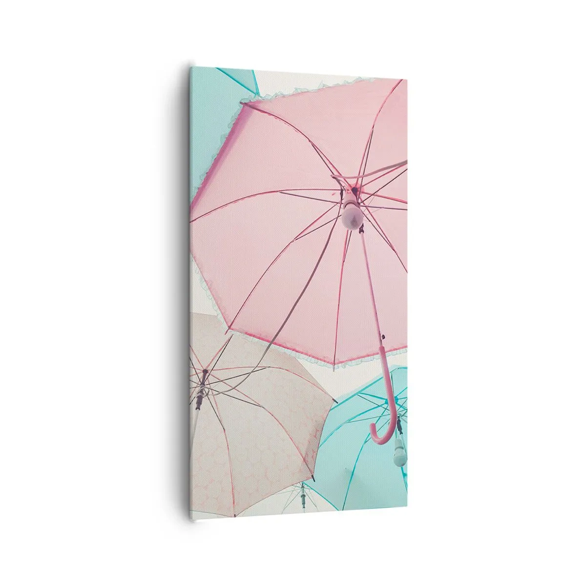 Bild auf Leinwand - Leinwandbild - Mal Sonne, mal Regen - 65x120 cm