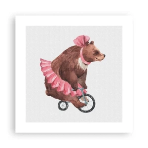 Poster - Was für ein Affentheater! - 40x40 cm