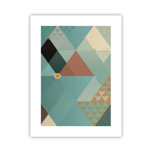 Poster - Einheit der Vielheit, Vielheit der Einheit - 30x40 cm