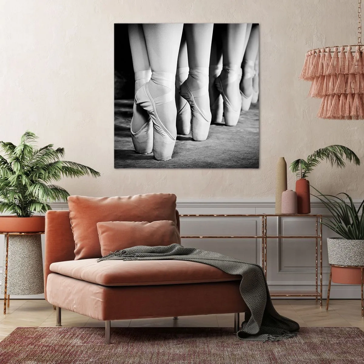 Bild auf Leinwand - Leinwandbild - Gemeinsam, leicht - 50x50 cm