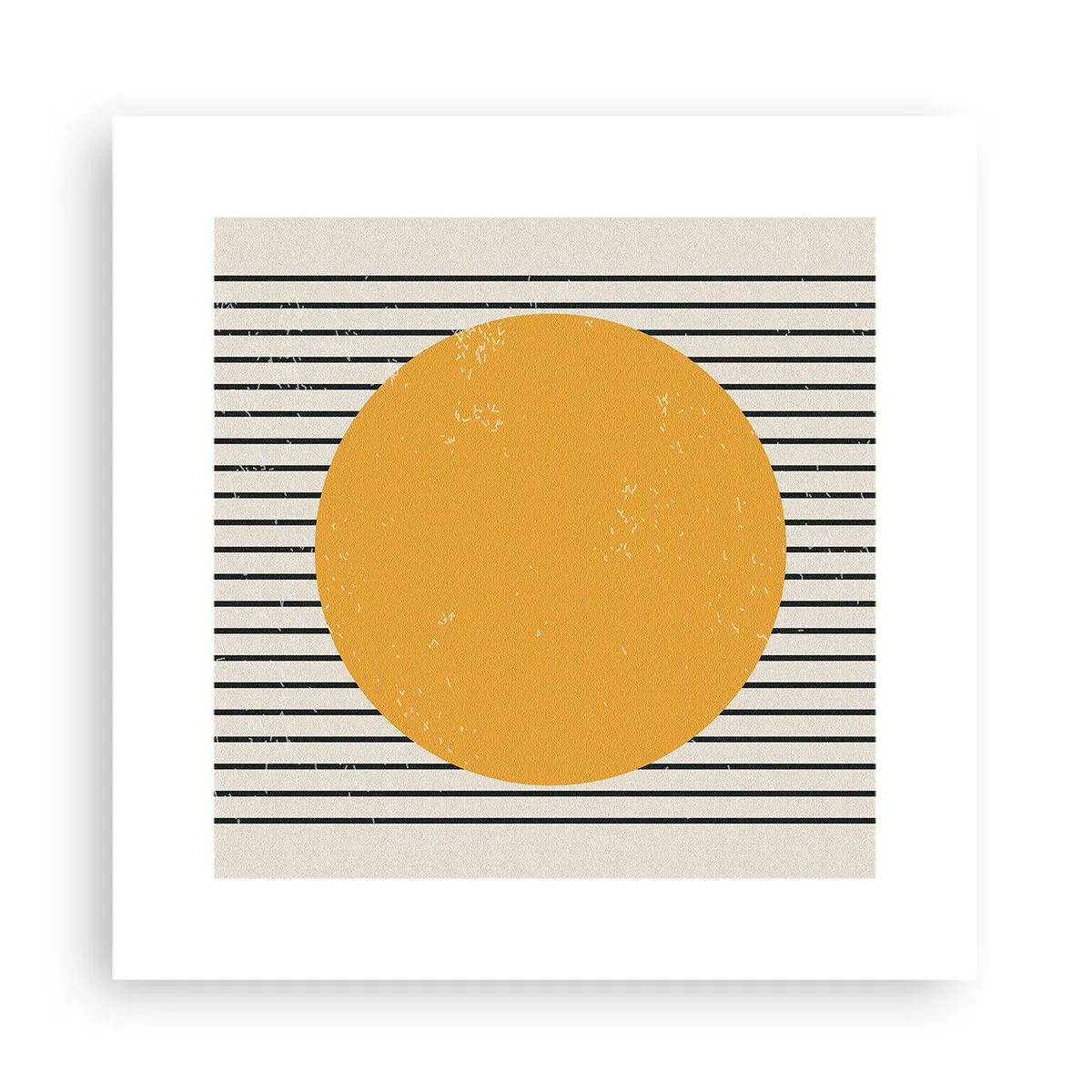 Poster - Die Kraft der Einfachheit - 30x30 cm