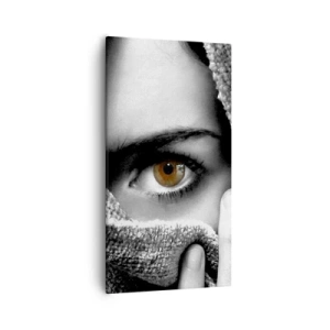 Bild auf Leinwand - Leinwandbild - Erfahre das Geheimnis - 55x100 cm