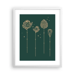 Poster in einem weißen Rahmen - Familie ZIÓŁkowski - 40x50 cm