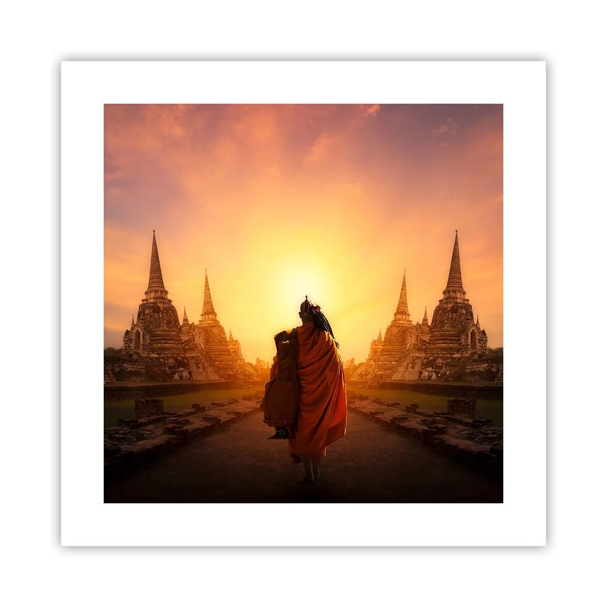 Poster - In Frieden für die Ewigkeit - 40x40 cm