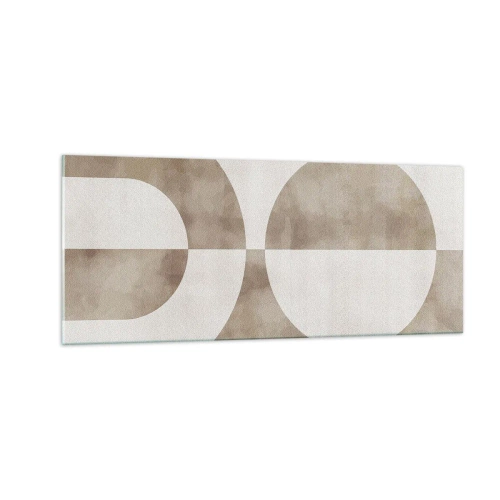 Glasbild - Bild auf glas - Ähnlichkeiten und Unterschiede - 100x40 cm