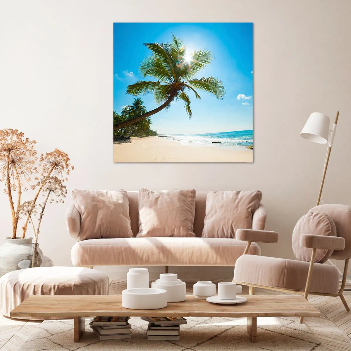 Bild auf Leinwand - Leinwandbild - Niemandem zeigen - 40x40 cm