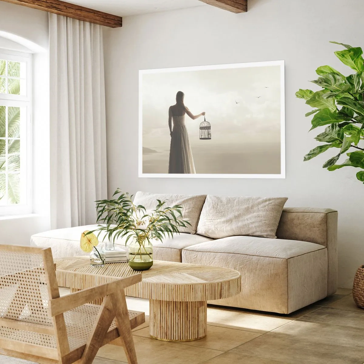 Poster - Sei frei - 91x61 cm