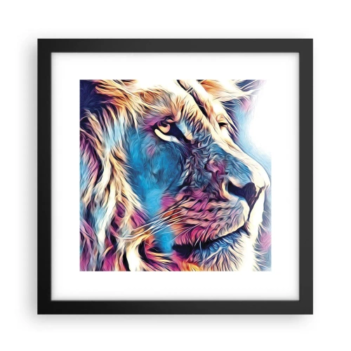 Poster in einem schwarzem Rahmen - Die Weisheit der Natur - 30x30 cm