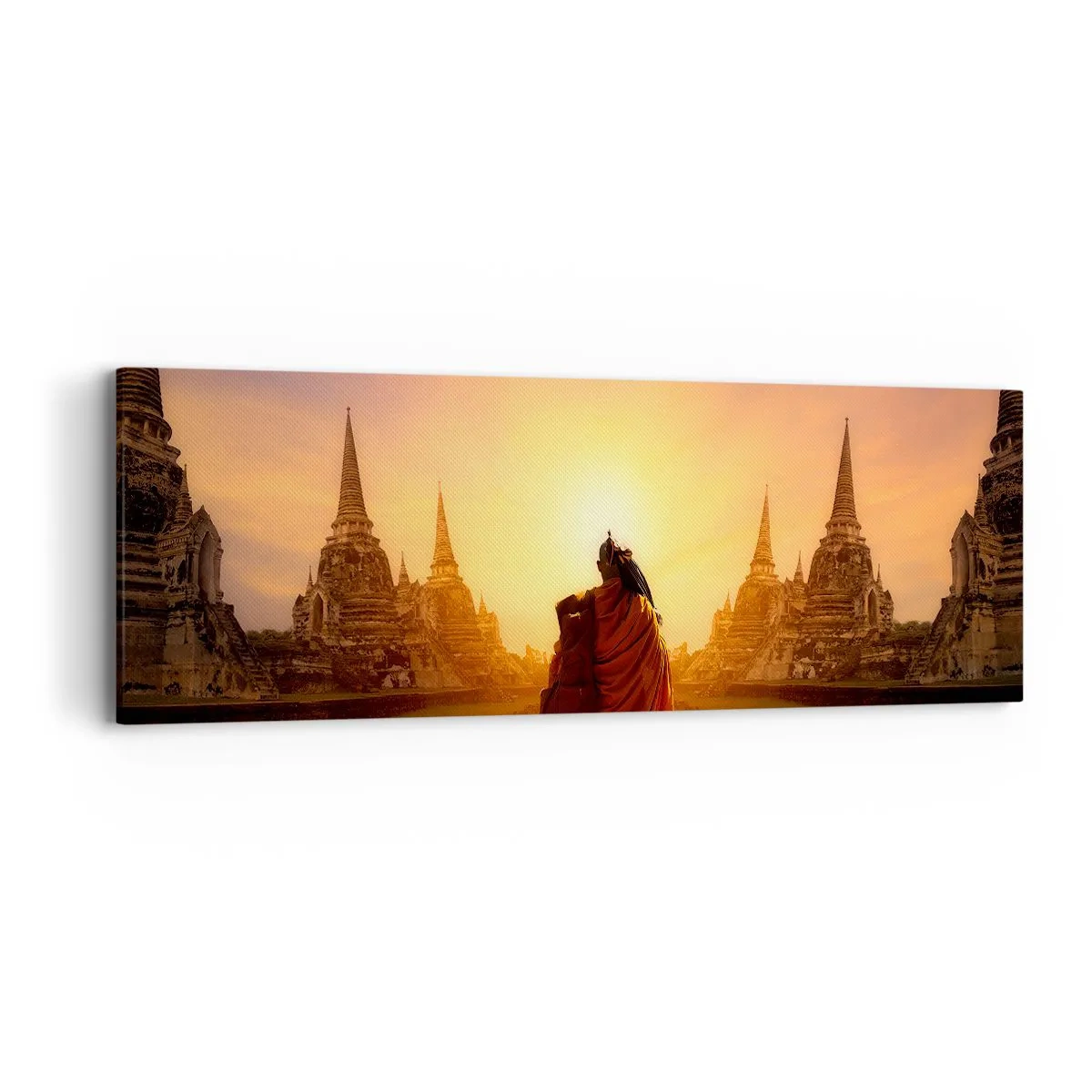 Bild auf Leinwand - Leinwandbild - In Frieden für die Ewigkeit - 90x30 cm