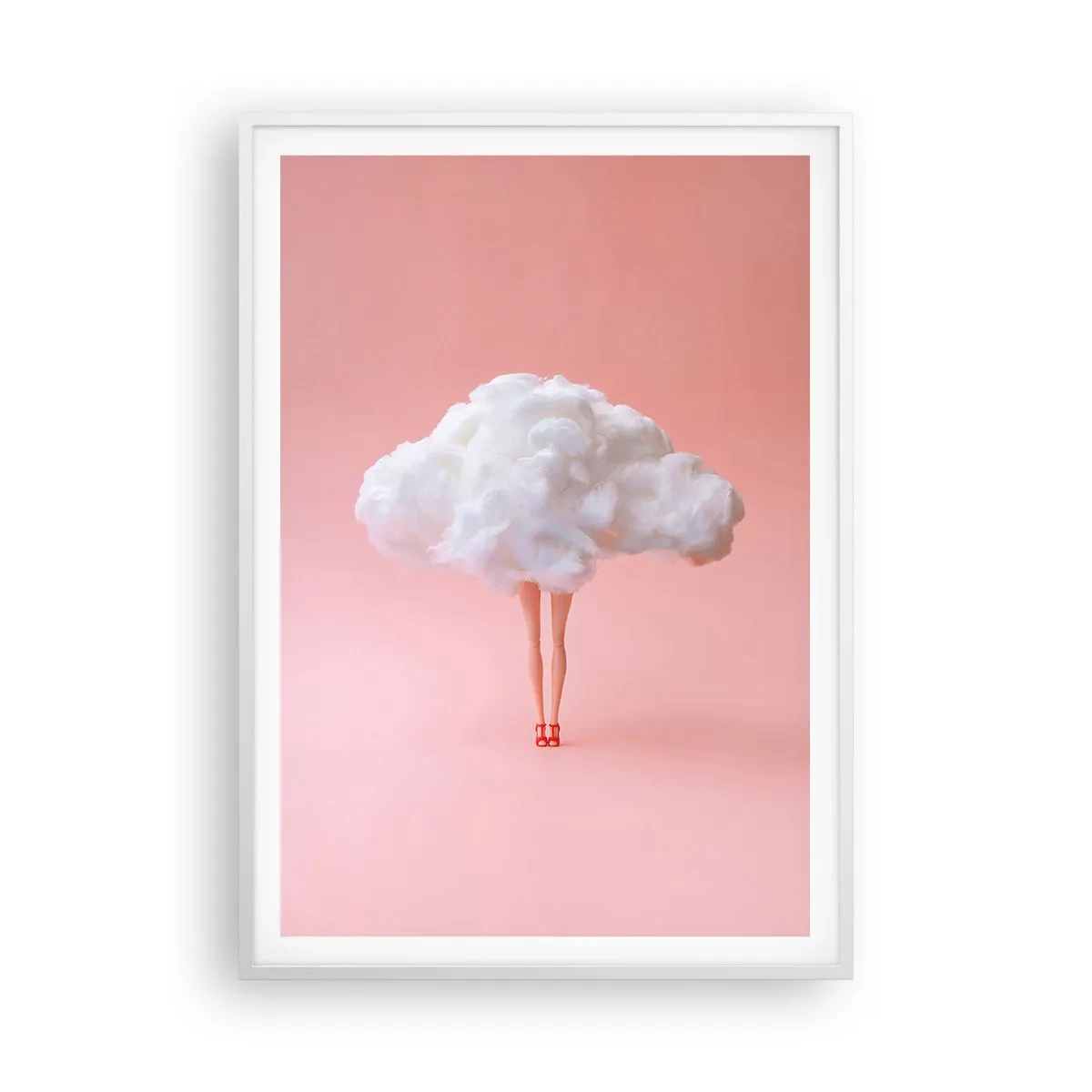 Poster in einem weißen Rahmen - Süßes Versprechen - 70x100 cm