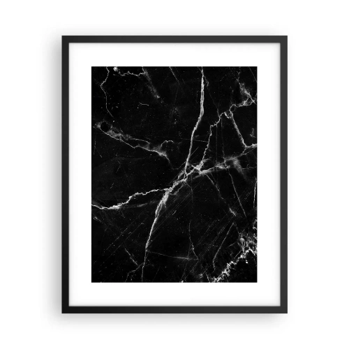 Poster in einem schwarzem Rahmen - Geheimleben des Steins - 40x50 cm