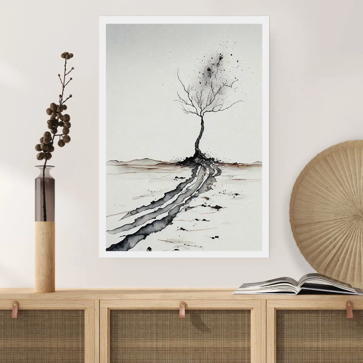 Poster - Wintermelancholie - 70x100 cm