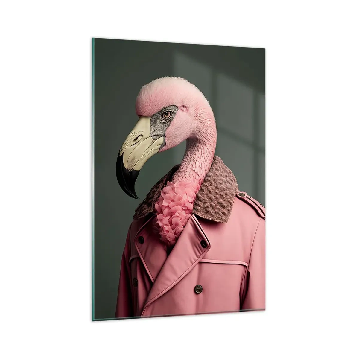 Glasbild - Bild auf glas - Echte Eleganz - 80x120 cm