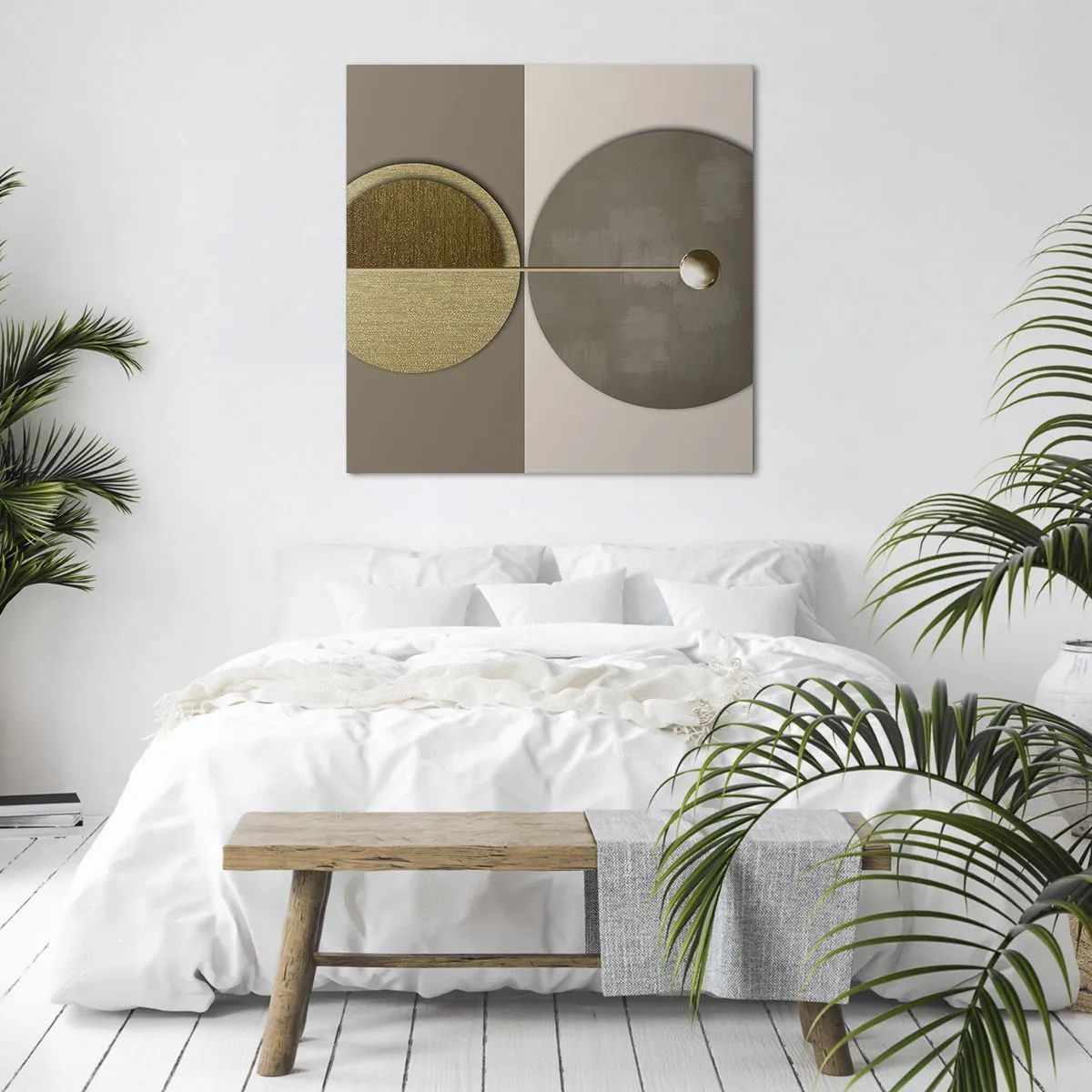 Bild auf Leinwand - Leinwandbild - Perfekte Balance - 30x30 cm