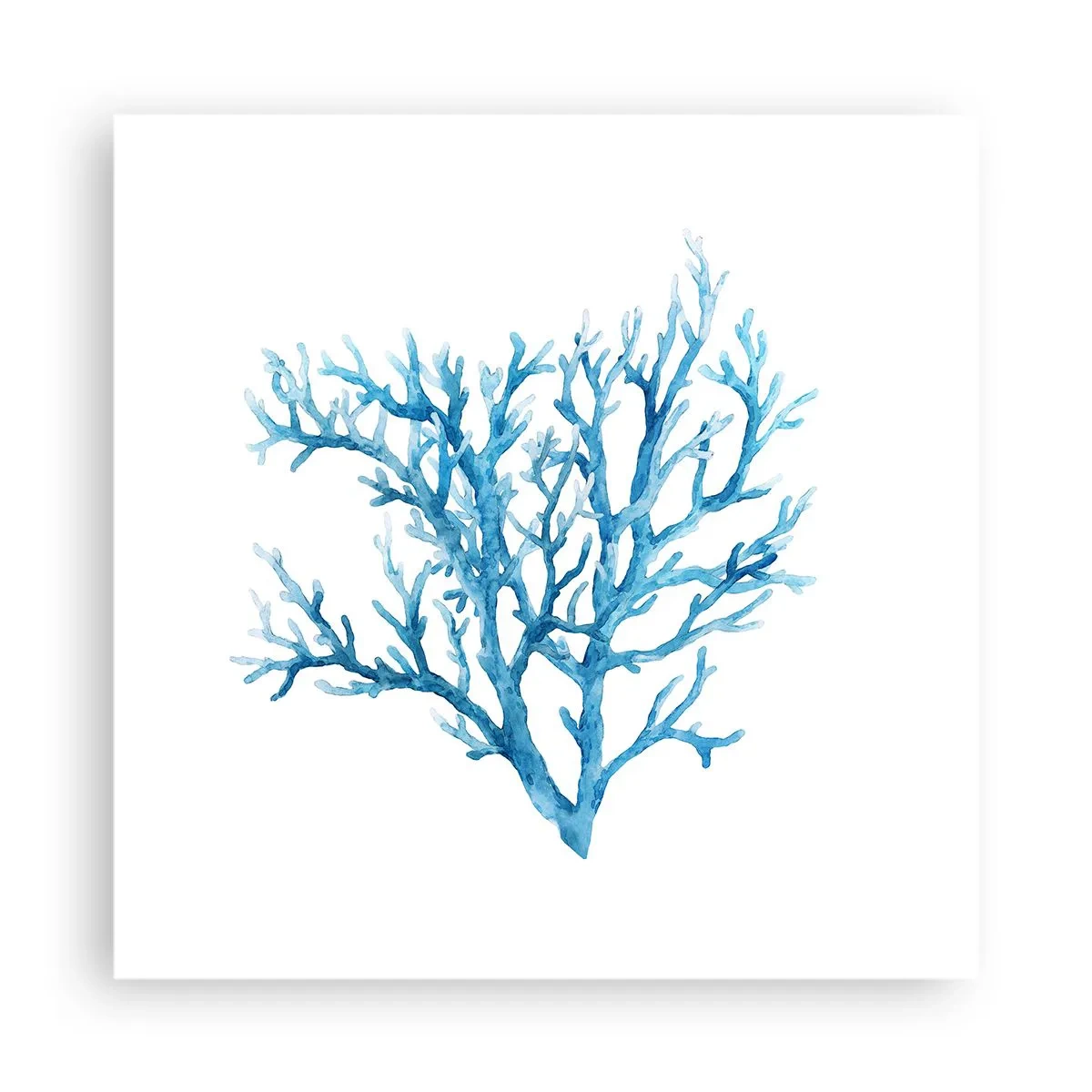 Poster - Nautisches Filigran - 40x40 cm