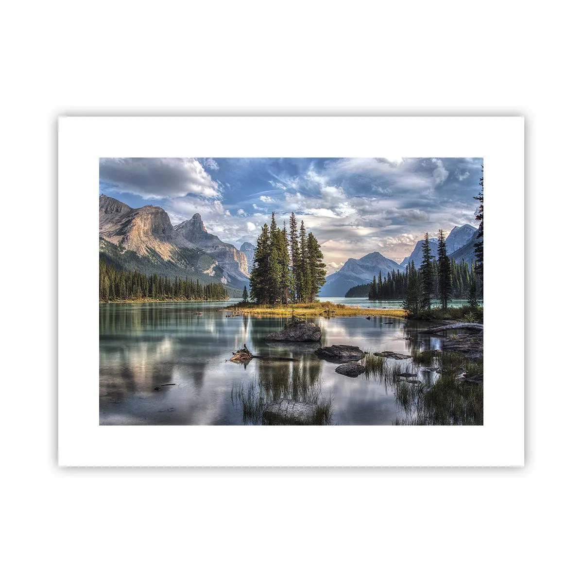 Poster - An dem tollen und sauberen Wasser ... - 40x30 cm